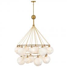  30308HBR-CO - Extra Large Two Tier Chandelier