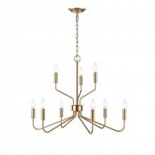  H0019-9617 - Genista 28'' Wide 9-Light Chandelier