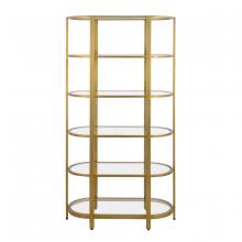  H0805-9913 - Blain Bookshelf - Brass