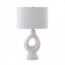  H0809-11886-LED - Fenimore 27'' High 1-Light Table Lamp - White - Includes LED Bulb