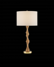 Currey 6000-0894 - Sunbird Wood Table Lamp