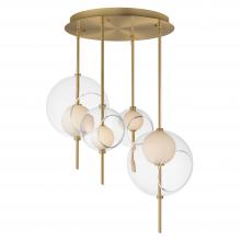  E11096-10NAB - Martini-Multi-Light Pendant