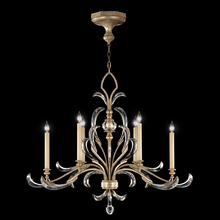  739240ST - Beveled Arcs 44"W Oblong Chandelier