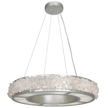  878140ST - Arctic Halo 30"W Round Pendant